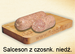 Salceson z czosnkiem niedwiedzim